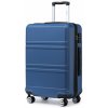 Kono cestovný kufor na kolieskach ABS - 66L - navy Kono cestovný kufor na kolieskach ABS - 66L - navy