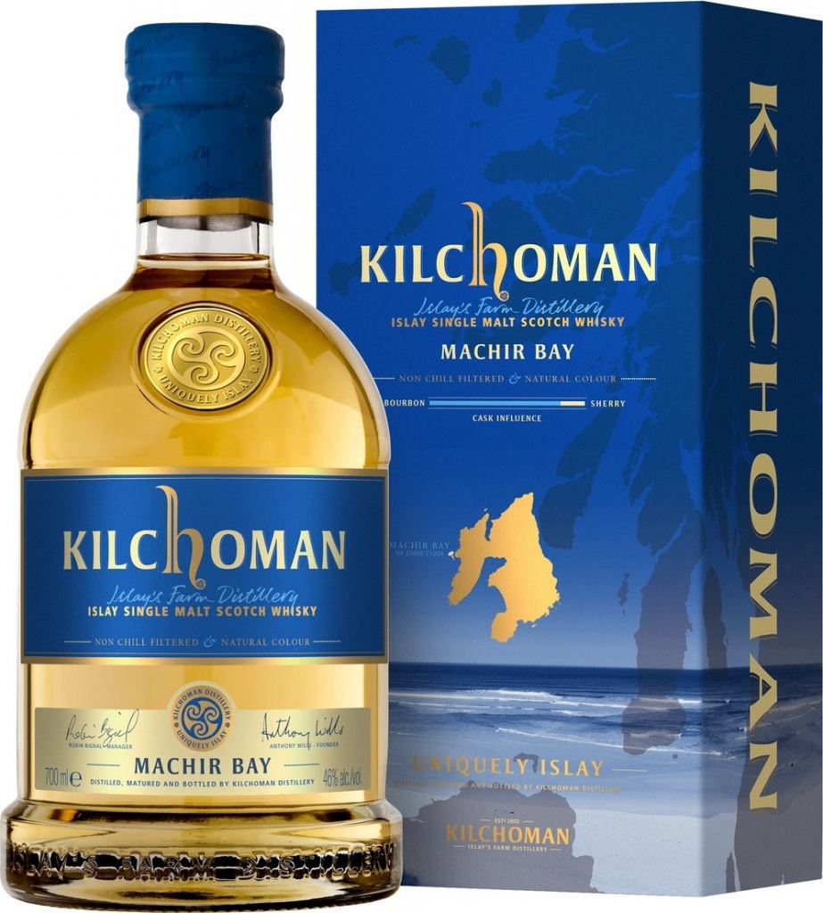 Kilchoman Machir Bay 46% 0,7 l (kartón)