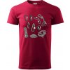 Horolezecké karabíny - Klasické pánske tričko vyššej gramáže - M ( Marlboro červená ) Horolezecké karabíny - Klasické pánske tričko vyššej gramáže - M ( Marlboro červená )