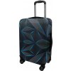 KUFREPLUS Obal na kufor Z959 Geometric II tyrkysový S KUFREPLUS Obal na kufor Z959 Geometric II tyrkysový S