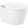 Roca Avant wc misa s pomaly sa sklápajúcim sedadlom závesné bez oplachovacieho kruhu s vírivým splachovaním biela lesklá A80336NS0H Roca Avant wc misa s pomaly sa sklápajúcim sedadlom závesné bez oplachovacieho kruhu s vírivým splachovaním biela lesklá A80336NS0H