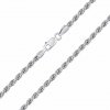 Stříbrný řetízek Valis - 2,7 mm varianta 45 cm Stříbrný řetízek Valis - 2,7 mm varianta 45 cm