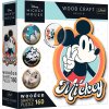 TREFL Wood Craft Origin puzzle Mickey Mouse Retro 160 dílků TREFL Wood Craft Origin puzzle Mickey Mouse Retro 160 dílků