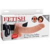 VIBR STRAP-ON W BALLS 9'' FLESH VIBR STRAP-ON W BALLS 9'' FLESH
