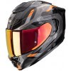 SCORPION prilba EXO-1500 AIR Sleek black/orange - XS SCORPION prilba EXO-1500 AIR Sleek black/orange - XS