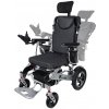 Elektrický skladací invalidný vozík Eroute 8000FR 20 Ah Li-ion s automatickým skladaním a polohovaním Barva: Čierna Elektrický skladací invalidný vozík Eroute 8000FR 20 Ah Li-ion s automatickým skladaním a polohovaním Barva: Čierna