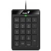 GENIUS numerická klávesnice NumPad 110/ Drátová/ USB/ slim design/ černá 31300016400 GENIUS numerická klávesnice NumPad 110/ Drátová/ USB/ slim design/ černá 31300016400