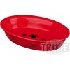 Trixie Keramická miska oválná, různobarevná 0,2 l / 15 x 10 cm