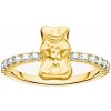 Thomas Sabo TR2504 414 14 prstýnek with Haribo Gold Bear and Stones Gold-Plated Thomas Sabo TR2504 414 14 prstýnek with Haribo Gold Bear and Stones Gold-Plated