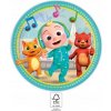 Procos Taniere papierové Cocomelon 23 cm Procos Taniere papierové Cocomelon 23 cm