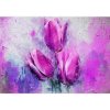 Fototapeta - FT7332 - Abstraktné fialové tulipány Vlies 110gr - 460cm x 300cm Fototapeta - FT7332 - Abstraktné fialové tulipány Vlies 110gr - 460cm x 300cm