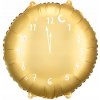 PartyDeco Fóliový balón Hodinky zlaté 45 cm PartyDeco Fóliový balón Hodinky zlaté 45 cm