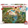 SCHMIDT Puzzle Dinosauři 150 dílků + dárek (tetovačky) SCHMIDT Puzzle Dinosauři 150 dílků + dárek (tetovačky)