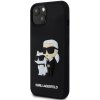 Karl Lagerfeld 3D Rubber Karl and Choupette Apple iPhone 13 KLHCP13M3DRKCNK čierny Karl Lagerfeld 3D Rubber Karl and Choupette Apple iPhone 13 KLHCP13M3DRKCNK čierny
