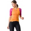 Castelli Corretto W jersey, Vivid orange/ Violet pink Veľkosť: M Dres ideálny na cyklo jazdy s vysokou intenzitou v užšom strihu Castelli Corretto W jersey, Vivid orange/ Violet pink Veľkosť: M Dres ideálny na cyklo jazdy s vysokou intenzitou v užšom strihu