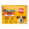 Pedigree Adult hovädzie & kuracie 4 x 100 g