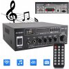 MINI HIFI ZOSILŇOVAČ FM BLUETOOTH 5.0 STEREO S ANTÉNOU DVD/AUX PRE DOMÁCE KINO MINI HIFI ZOSILŇOVAČ FM BLUETOOTH 5.0 STEREO S ANTÉNOU DVD/AUX PRE DOMÁCE KINO