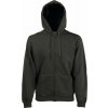 F.O.L. Premium Hooded Sweat Jacket sivá Charcoal