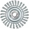 Kotúčová kefa 125x6 mm Milwaukee pre uhlovú brúsku so splietaným oceľovým drôtom 0,5 mm, upnutie M14, 4932501742 Kotúčová kefa 125x6 mm Milwaukee pre uhlovú brúsku so splietaným oceľovým drôtom 0,5 mm, upnutie M14, 4932501742