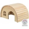 Drevené iglu pre hlodavce 29 x 17 x 20 cm, napr. morča Drevené iglu pre hlodavce 29 x 17 x 20 cm, napr. morča