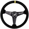Športový volant WRC Rally II čierny (semiš poťah) 350 mm Športový volant WRC Rally II čierny (semiš poťah) 350 mm