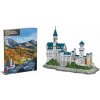 Cubicfun 3D puzzle National Geographic: Neuschwanstein 121 dielikov 6944588209902 Cubicfun 3D puzzle National Geographic: Neuschwanstein 121 dielikov 6944588209902
