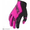 O'NEAL ELEMENT RACEWEAR dámske rukavice, čierna/ružová XL O'NEAL ELEMENT RACEWEAR dámske rukavice, čierna/ružová XL