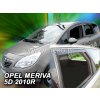 Deflektory na Opel Meriva, 5-dverová (+zadné), r.v.: 2010 - Deflektory na Opel Meriva, 5-dverová (+zadné), r.v.: 2010 -
