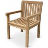 Marimex Záhradné kreslo Kingsbury - teak 11640023 Marimex Záhradné kreslo Kingsbury - teak 11640023