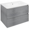 Sapho EZARA umývadlová skrinka 69,8x52x46cm, dub strieborný EZ701-1111 Sapho EZARA umývadlová skrinka 69,8x52x46cm, dub strieborný EZ701-1111