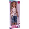 Wiky Chodiaca bábika kvetované šaty 70 cm Wiky Chodiaca bábika kvetované šaty 70 cm
