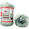 Himalaya příze Everyday Viking 70504 odstíny vavřínové a bílá Himalaya příze Everyday Viking 70504 odstíny vavřínové a bílá