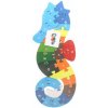 Vzdělávací drevené puzzle morský kôň Vzdělávací drevené puzzle morský kôň