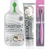BIOMED Superwhite zubná pasta 75 ml, ústna voda 500 ml + kefka BIOMED Superwhite zubná pasta 75 ml, ústna voda 500 ml + kefka