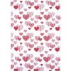 SCAN QUILT Kuchynské utierky Dekoro 1628 Srdce červená Bavlna 50x70 cm SCAN QUILT Kuchynské utierky Dekoro 1628 Srdce červená Bavlna 50x70 cm