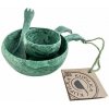 Kupilka Junior SET miska 330 ml + kuksa 120 ml + spork 165 - Conifer (GREEN) riad Kupilka Junior SET miska 330 ml + kuksa 120 ml + spork 165 - Conifer (GREEN) riad