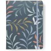 Filofax Botanical notebook A5 modrý Filofax Botanical notebook A5 modrý