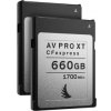 Angelbird CFexpress AV PRO B XT 660GB dvojité balenie Angelbird CFexpress AV PRO B XT 660GB dvojité balenie