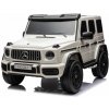 mamido Elektrické autíčko Mercedes G63 XXL 4x200W 24V MP4 biele mamido Elektrické autíčko Mercedes G63 XXL 4x200W 24V MP4 biele
