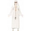 Biely kostým mníšky s kornetom, duch, Halloween, veľkosť L Biely kostým mníšky s kornetom, duch, Halloween, veľkosť L