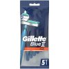 Gillette jednorazové žiletky Blue II Plus 5ks Gillette jednorazové žiletky Blue II Plus 5ks