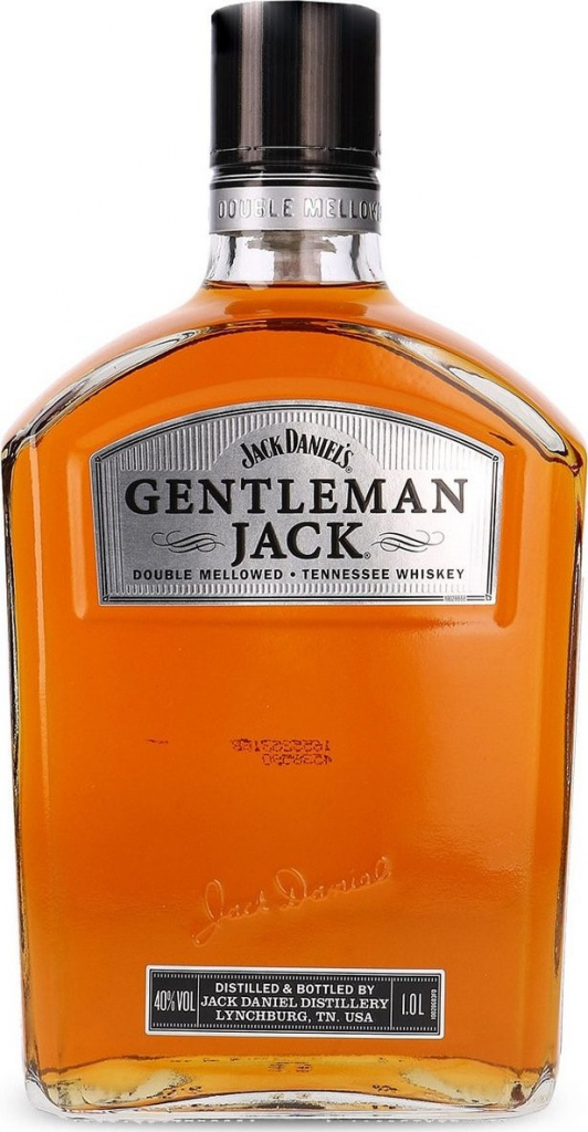Jack Daniel\'s Gentleman Jack 40% 1 l (čistá fľaša)