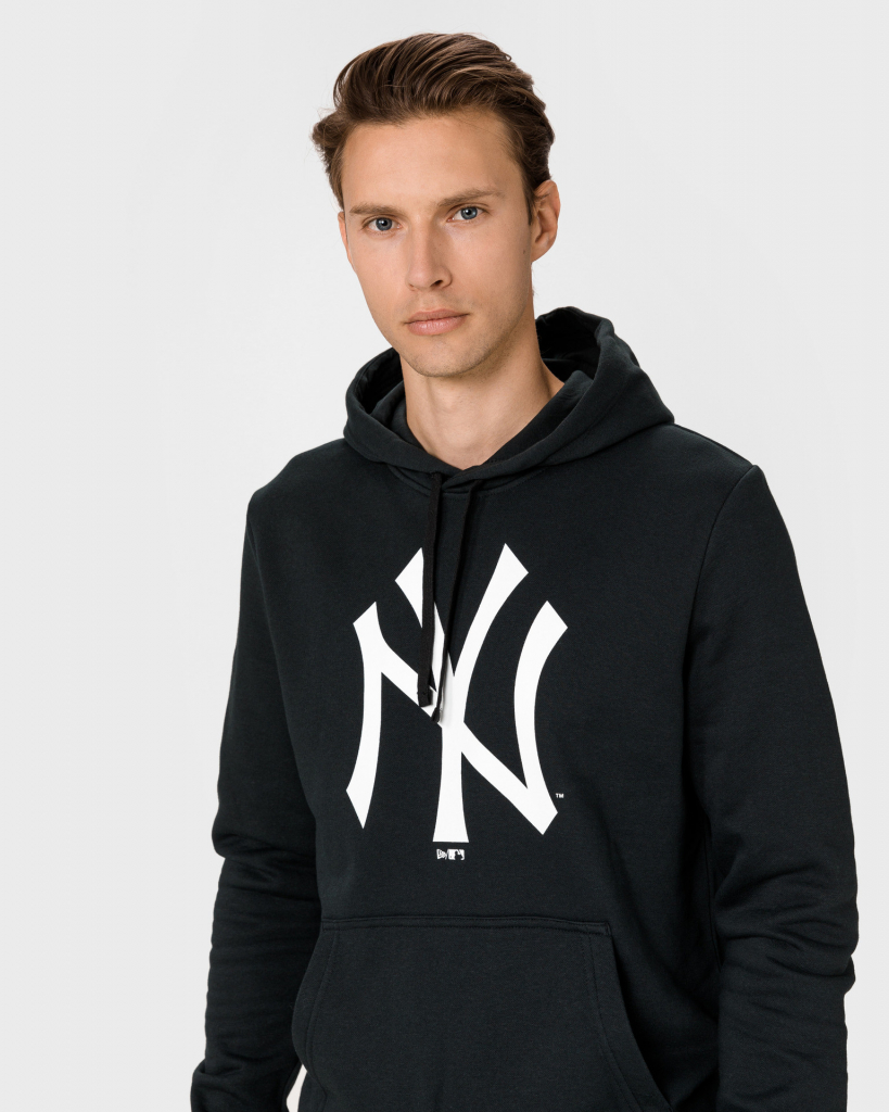 New Era MLB Team Logo Hoody NEW YORK YANKEES čierna 11863701