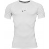 Pánske tréningové tričko Nike, M NP DF TIGHT TOP SS Biela,Čierna M Pánske tréningové tričko Nike, M NP DF TIGHT TOP SS Biela,Čierna M