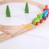 Bigjigs Rail Prehadzovateľná výhybka 2 ks Bigjigs Rail Prehadzovateľná výhybka 2 ks