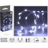 LED reťaz Girlanda 40L STUDENÁ BIELA na batérie 195cm časovač 3x AA 1,5V LED reťaz Girlanda 40L STUDENÁ BIELA na batérie 195cm časovač 3x AA 1,5V