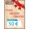 Fyzická darčeková poukážka (na adresu) v hodnote 50 EUR - autor neuvedený Fyzická darčeková poukážka (na adresu) v hodnote 50 EUR - autor neuvedený