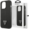 Guess iPhone 13 mini SaffianoTriangle Logo čierne