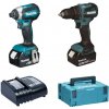 MAKITA Súprava akumulátorového náradia DDF490 + DTD153 Li-ion LXT 18V DLX2535SJ MAKITA Súprava akumulátorového náradia DDF490 + DTD153 Li-ion LXT 18V DLX2535SJ