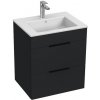 Kúpeľňová skrinka s umývadlom Jika Cube 55x43x62,2 cm antracit mat H4536121763521 Kúpeľňová skrinka s umývadlom Jika Cube 55x43x62,2 cm antracit mat H4536121763521